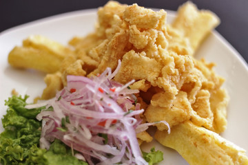 Chicharrón de Pota
