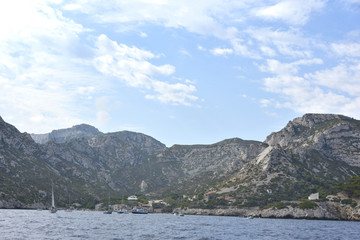 Fototapeta na wymiar Calanque de Marseille