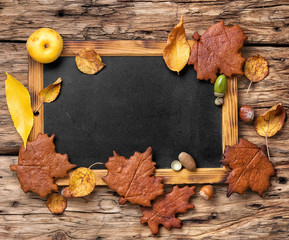 Obraz na płótnie Canvas Seasonal autumn cookies