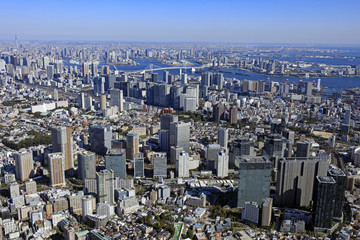 大崎駅上空／Aerial view
