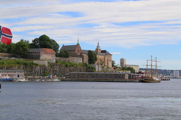 Ancient Akershus Fortress, Oslo, Norway
