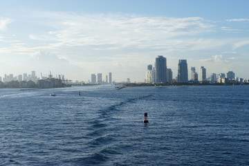 MIAMI VUE DE LA MER