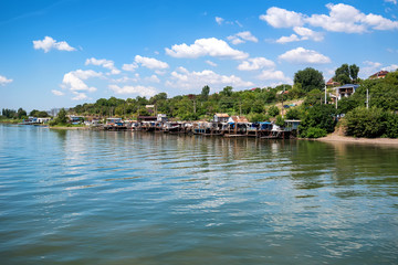 View of city of Rostov-on-Don from the Don River