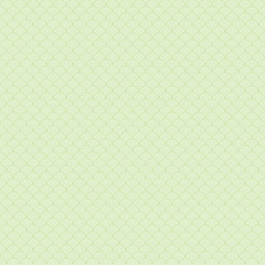 Seamless pattern in green color made of circles. Inspired of banknote, money design, currency, note, check or cheque, ticket, reward. Watermark security. Vector.