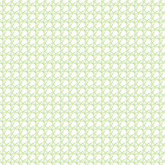 Abstract geometric pattern with lines. Sacred seamless geometry. Rhombuses, triangles and squares. Endless green texture background. Vector.