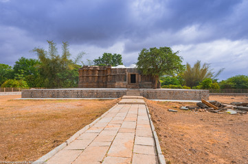 Naklejka premium Nagalapura - Kedareshswara Temple , Hoysala Architecture 