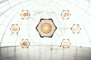 Innovation and technology concept