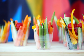 Obraz premium vegetable snack