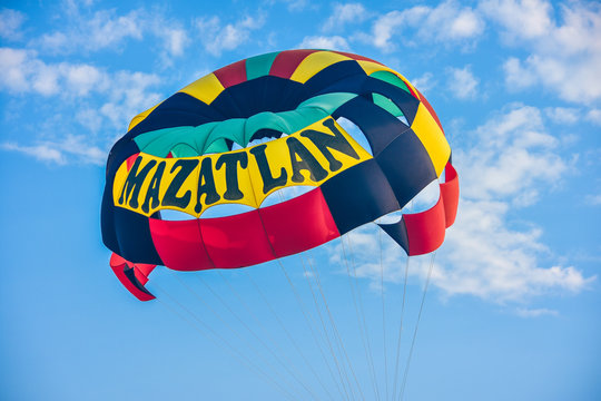 Parachute in Mazatlan