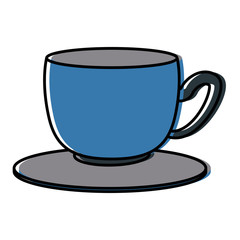 cup of coffee icon vector illustration graphic design