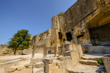 Ch&acirc;teau m&eacute;di&eacute;val des Baux-de-Provence. Provence, France.