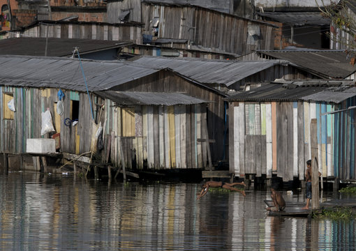 Manaus, Brazil favella
