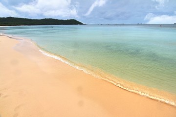 The Bai Khem Beach is one of the most beautiful beaches in Phu Quoc Island, vietnam