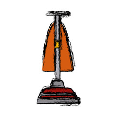 hoover vacuum cleaner icon vector illustration graphic design