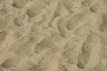Sandstrand am Mittelmeer