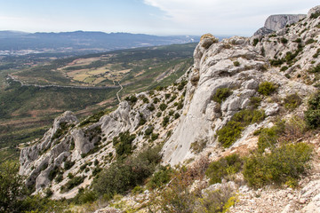 The mountain Sainte-Victoire, in Provence