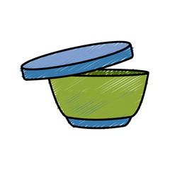 soup bowl food icon vector illustration graphic design