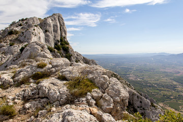 The mountain Sainte-Victoire, in Provence