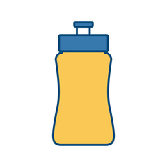 water sport bottle icon vector illustration graphic design