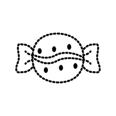 coffee candy seed icon vector illustration graphic design