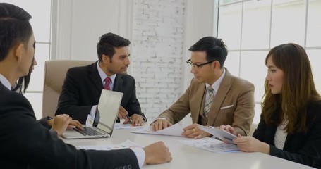 4K Dolly Boss Scolding His Employees