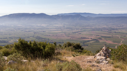The mountain Sainte-Victoire, in Provence