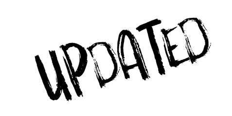 Updated rubber stamp. Grunge design with dust scratches. Effects can be easily removed for a clean, crisp look. Color is easily changed.