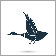 Dug fly simple icon