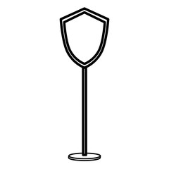 traffic signal isolated icon vector illustration design