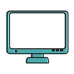 computer display isolated icon vector illustration design