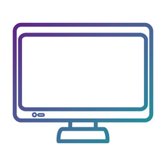 computer display isolated icon vector illustration design