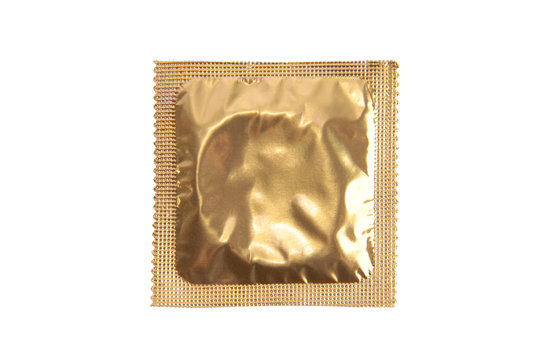 Kondom in Verpackung