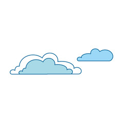 cloud sky isolated icon vector illustration design