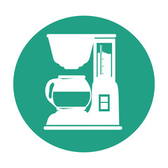 coffee machine isolated icon vector illustration design