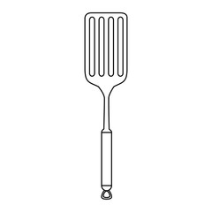 spatula kitchen cutlery icon vector illustration design