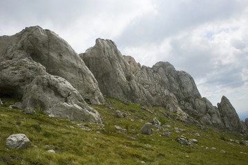 Fototapeta na wymiar Tulove grede (part of Velebit mountain in Croatia) landscape