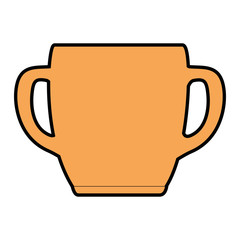 porcelain well isolated icon vector illustration design