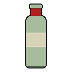 Fototapeta premium bottle kitchen product icon vector illustration design