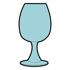 wine cup isolated icon vector illustration design