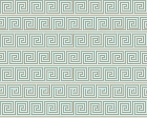 Ancient Greek Decorative Seamless Pattern Meander - Abstract Vector  Repeated Motif 