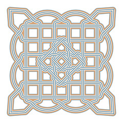 Celtic Pattern - Vector Ancient Pagan Scandinavian Sacred Knotwork Symbol