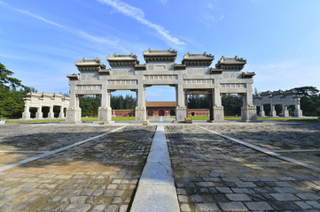 Obraz premium Ancient buildings in China