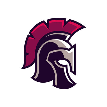 Gladiator helmet logo