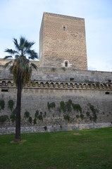 Fototapeta na wymiar Bari Castle - Old Town architecture