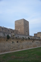 Fototapeta na wymiar Bari Castle - Old Town architecture