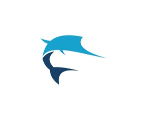 Naklejka premium Swordfish logo