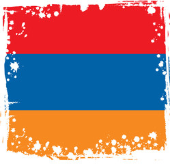 Vector Armenia Flag, Armenian Colors (Vector Art)