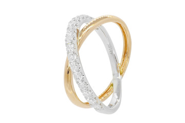 ring with diamonds and precious gems for wedding - obrazy, fototapety, plakaty