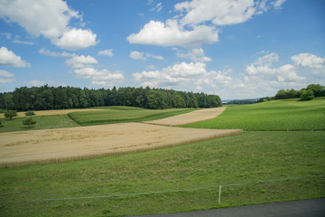 Obraz premium Rural scenic around Switzerland