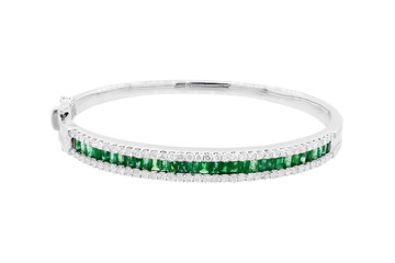 bracelets with emerald diamonds, sapphires and rubies